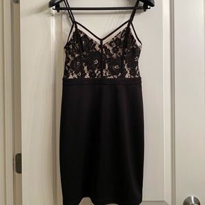 Hot lace little black dress LBD